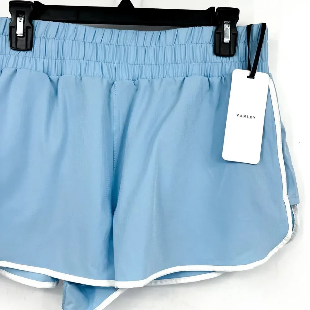 VARLEY Women's Arlington Running Shorts Large Airy Blue 2'' Inseam NWT - Picture 7 of 13